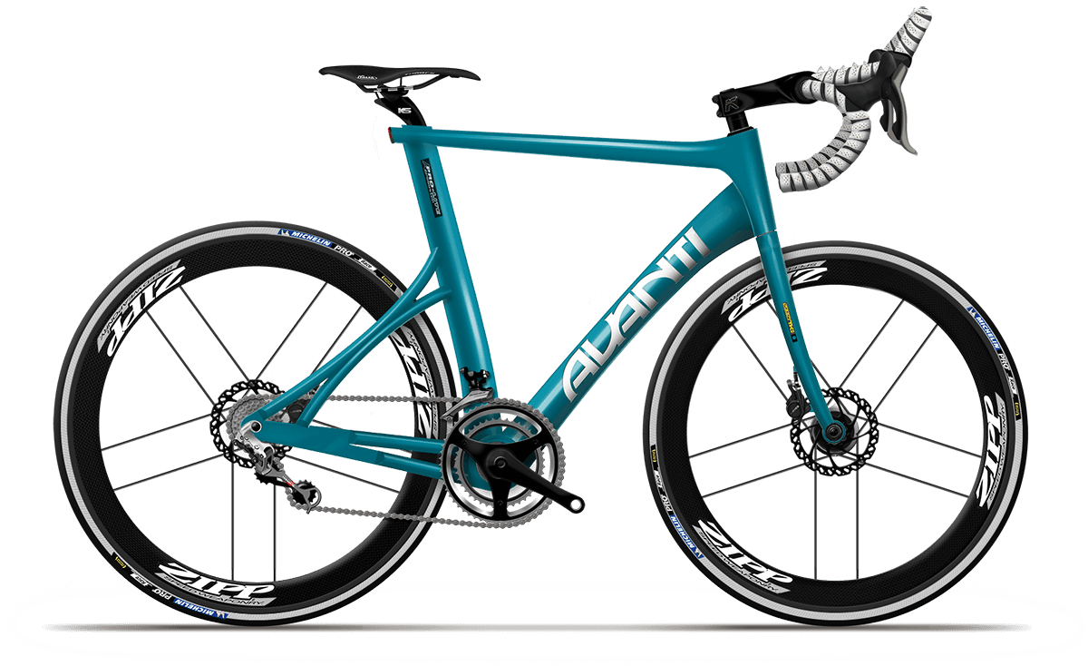 Photoshop rendering of an Avanti road bike concept 